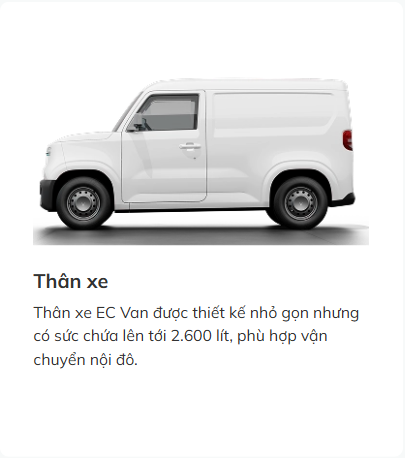 Vinfast EC Van