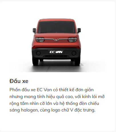Vinfast EC Van